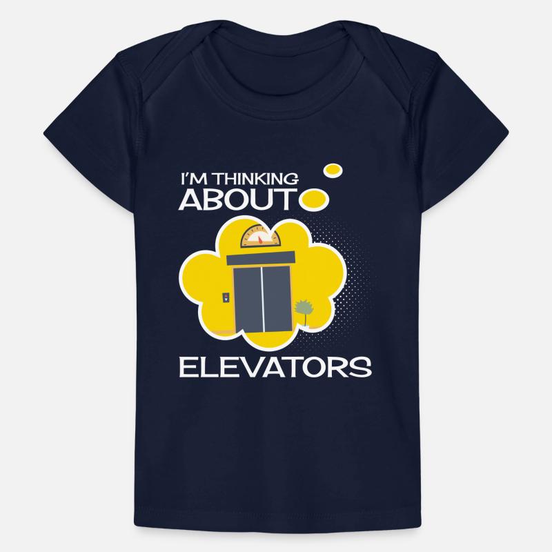 Thinking Elevators Ascenseur Ascenseur Ascenseur T-shirt Premium bébé bio