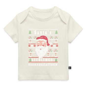 Ugly Christmas SANTAS FAVORITE Home Decorator - Baby Premium Organic T-shirt - dark navy - Front