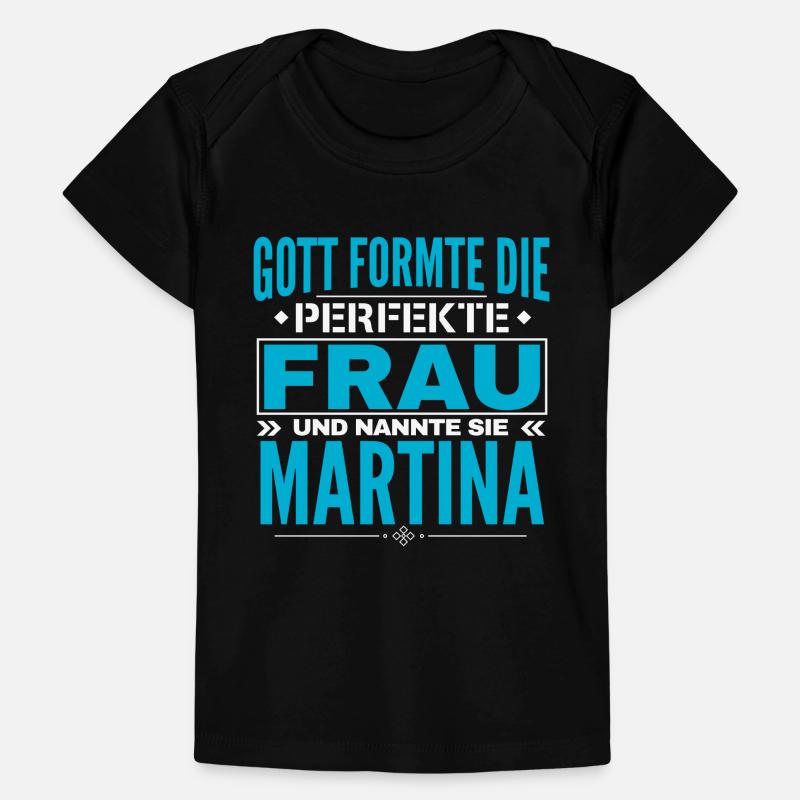 Martina Nom Design T-shirt Premium bébé bio