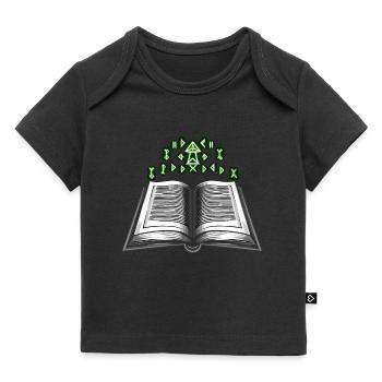 Cadeau pour les amoureux des livres avec - T-shirt Premium bébé bio - noir - Devant