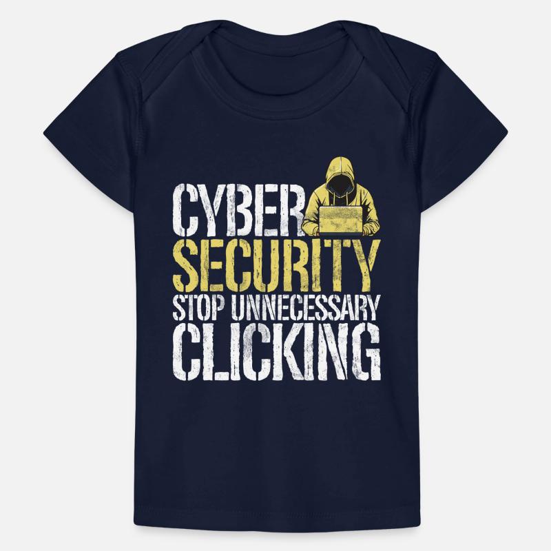 Cyber security hacker hacking Baby Premium Organic T-shirt