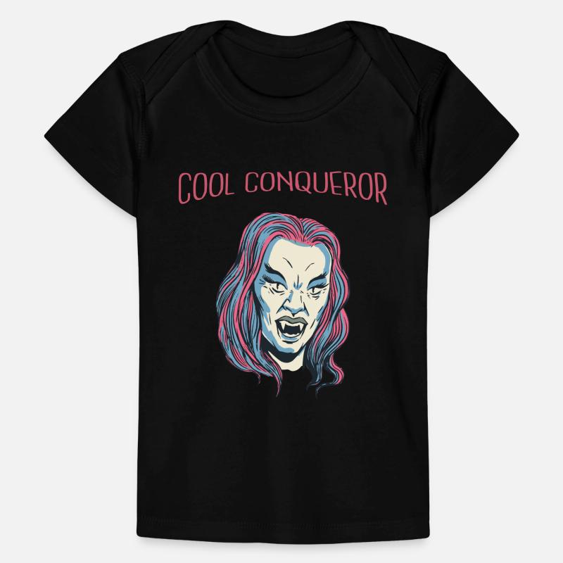 Cool Vampire Rétro Halloween Belle Mode Chaude T-shirt Premium bébé bio
