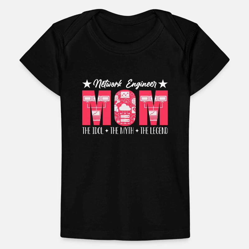 Network Engineer Mom The Idol Computer Science Baby Premium Organic T-Shirt