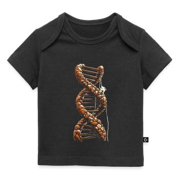 Klettern Kletterer Its In My Dna - Baby Premium Organic T-Shirt - Schwarz - Vorne