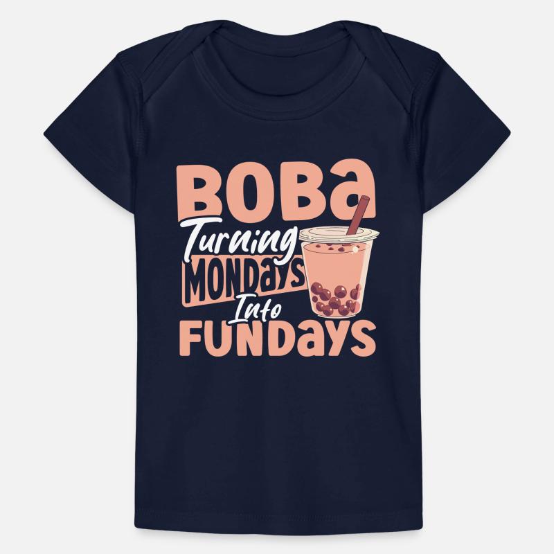 Chai Tee Schwarzer Tee Eistee Boba Tee Baby Premium Organic T-Shirt