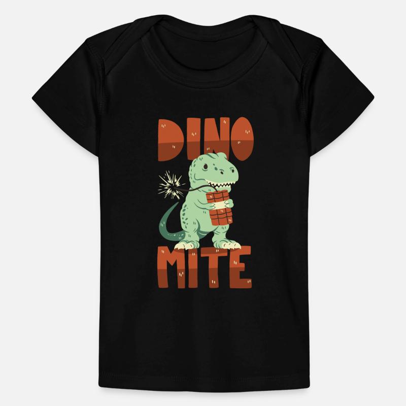 Dino mit Dynamit Baby Premium Organic T-Shirt