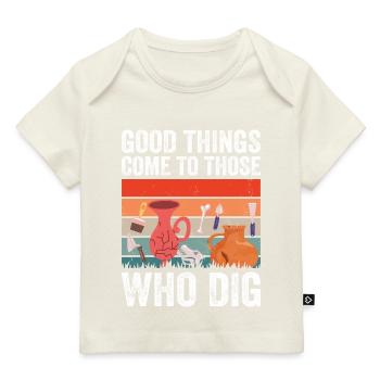 Archaeology for Men, Women, Anthropology - Baby Premium Organic T-shirt - dark navy - Front
