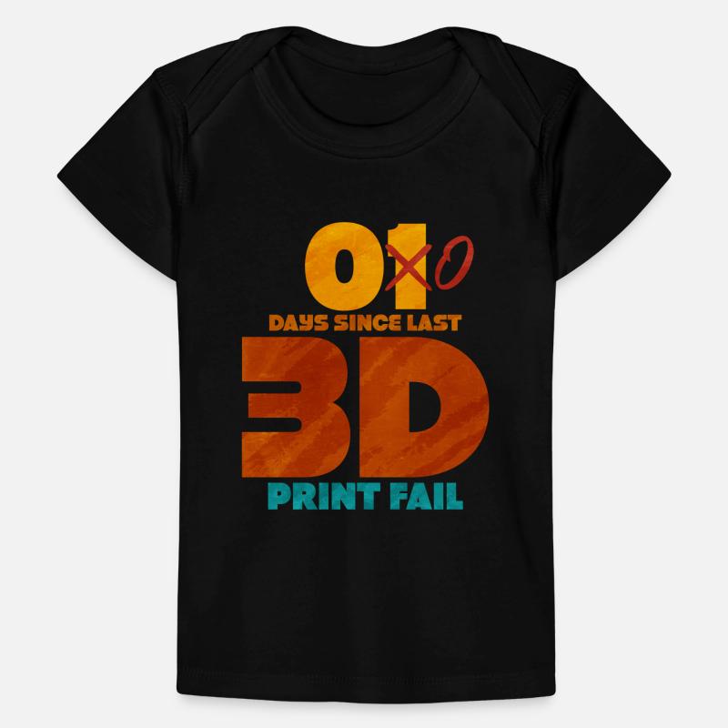 Impression 3D T-shirt Premium bébé bio