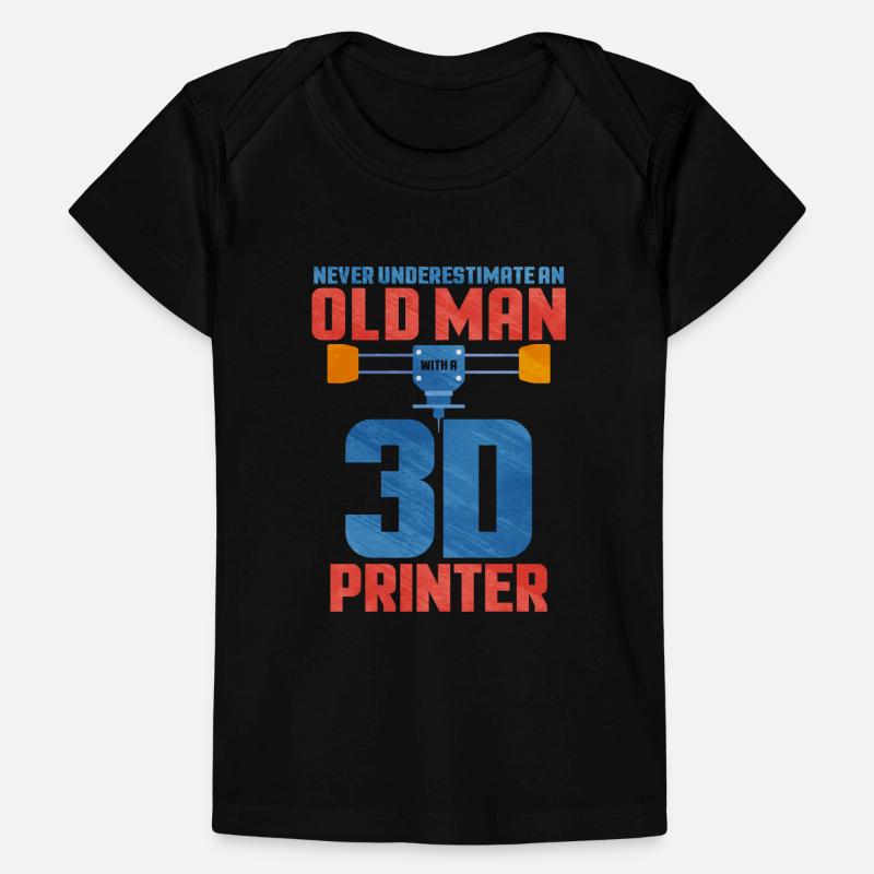Impression 3D T-shirt Premium bébé bio