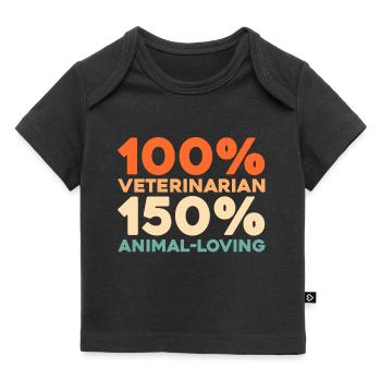 Veterinarian Veterinary - Baby Premium Organic T-shirt - black - Front