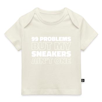 Sneakers - Baby Premium Organic T-shirt - dark navy - Front