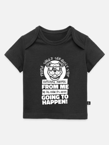 American Bully - Baby Premium Organic T-Shirt - Schwarz