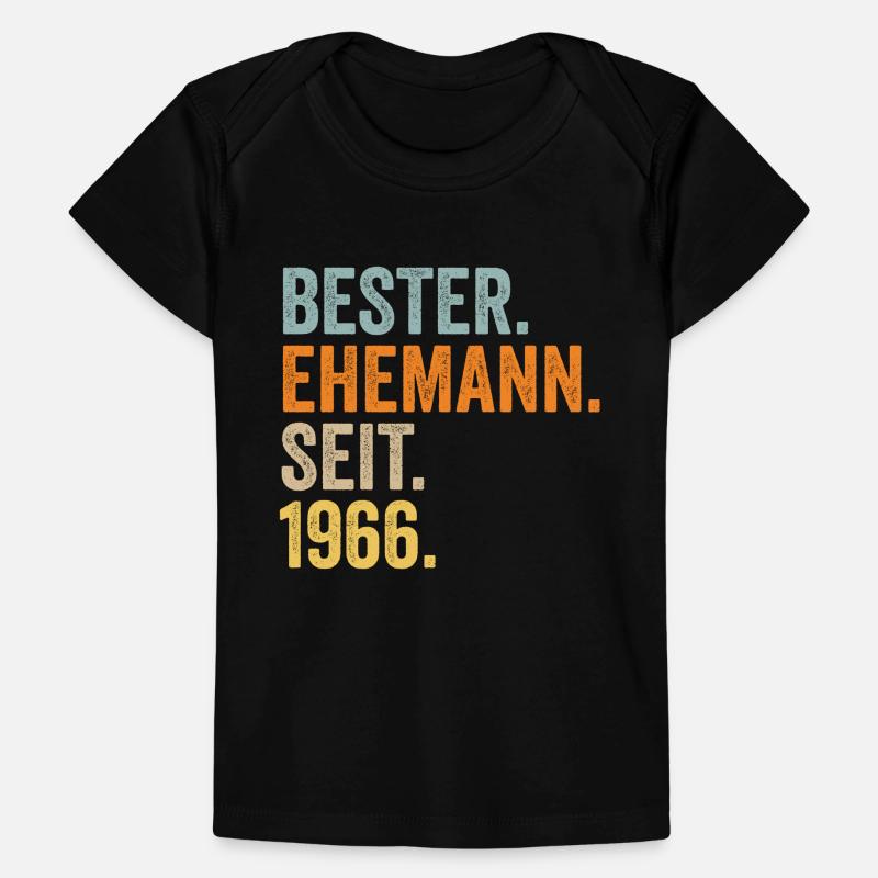 Valentinstag Bester Ehemann Seit 1966 Baby Premium Organic T-Shirt