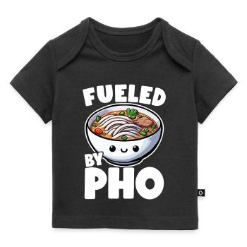 Pho Cuisine vietnamienne Vietnam Pho - T-shirt Premium bébé bio - noir - Devant