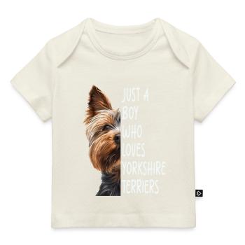 Yorkshire Terrier - Baby Premium Organic T-shirt - dark navy - Front