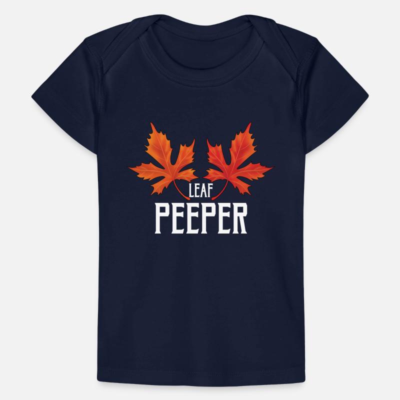 Feuille Peeper Feuillage Feuille Peeping T-shirt Premium bébé bio