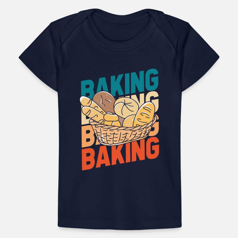 Baking Baker Bakery Baby Premium Organic T-shirt