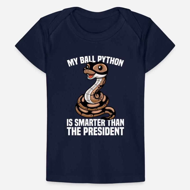 Boule de banane Python Herpétologiste Boule de corail T-shirt Premium bébé bio