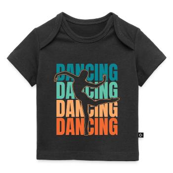 Dancing Dancers - Baby Premium Organic T-shirt - black - Front