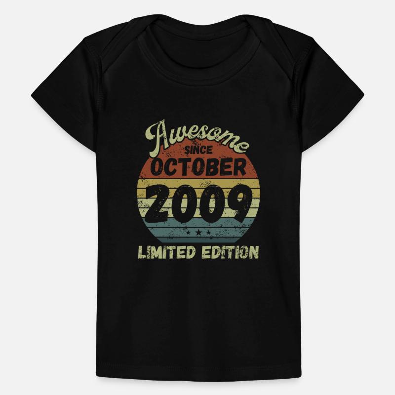 Awesome since October 2009 - Geburtstag Baby Premium Organic T-Shirt