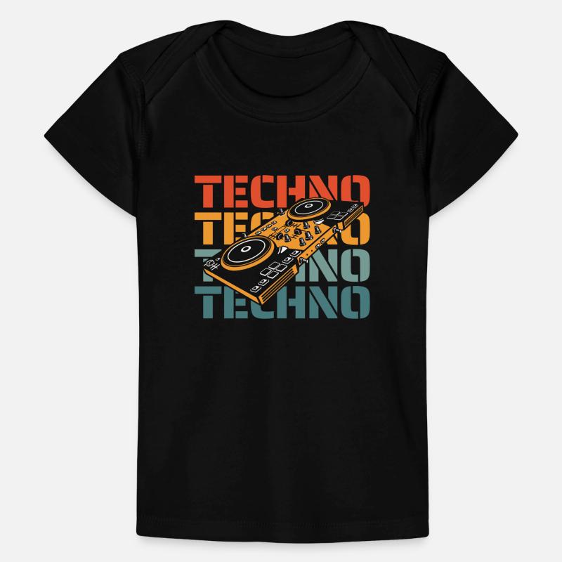 Techno Raver Baby Premium Organic T-Shirt