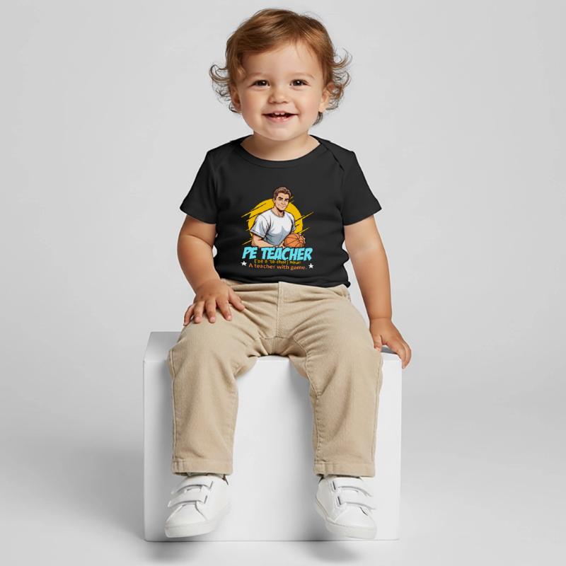P.E Instructor P.E Teacher Noun A Personal Trainer Baby Premium Organic T-Shirt