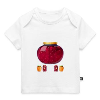 Mise en conserve Mise en conserve - T-shirt Premium bébé bio - marine foncé - Devant