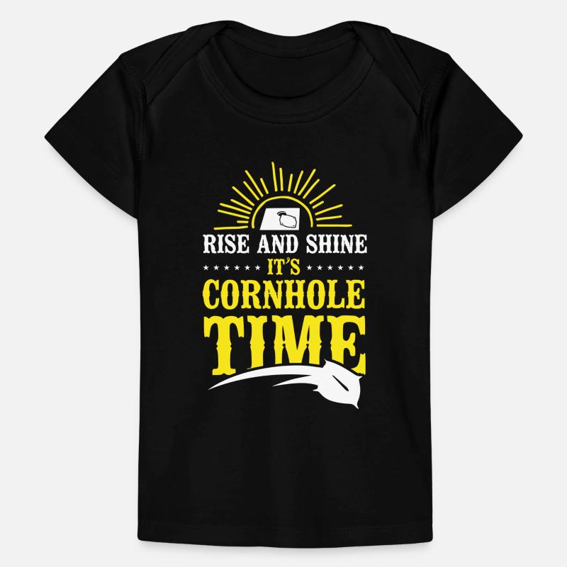 Cornhole Team Bean Bag Player Baby Premium Organic T-Shirt