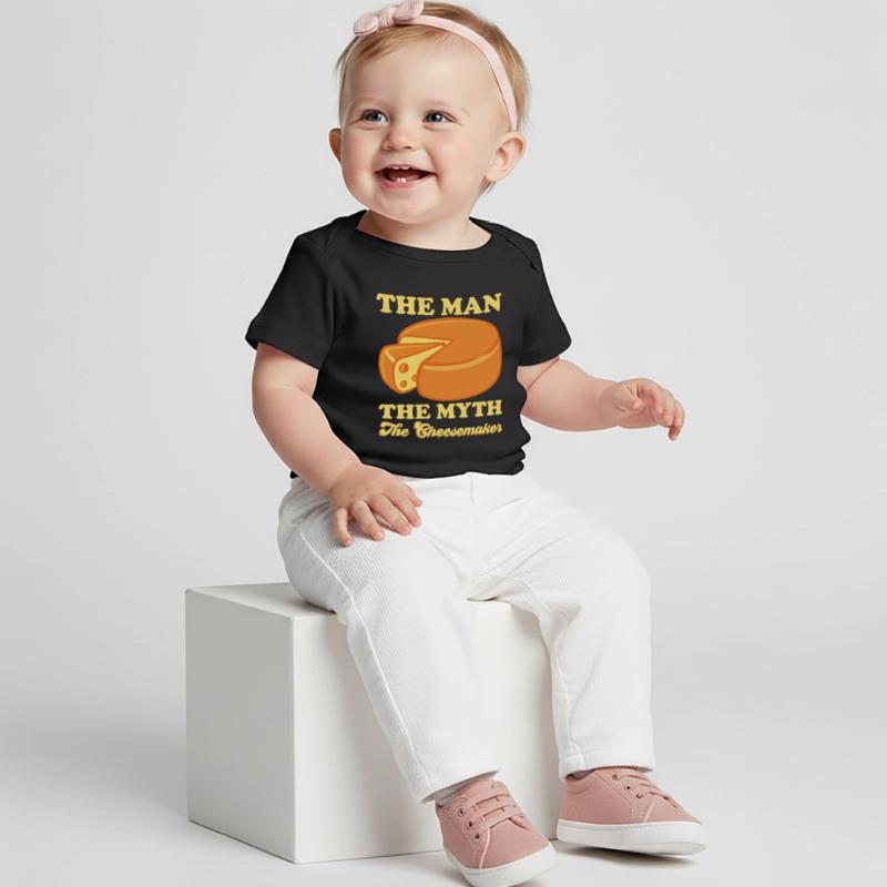 Cheesemaker Dairy Cheese maker Dairy technologist Cheese Baby Premium Organic T-shirt
