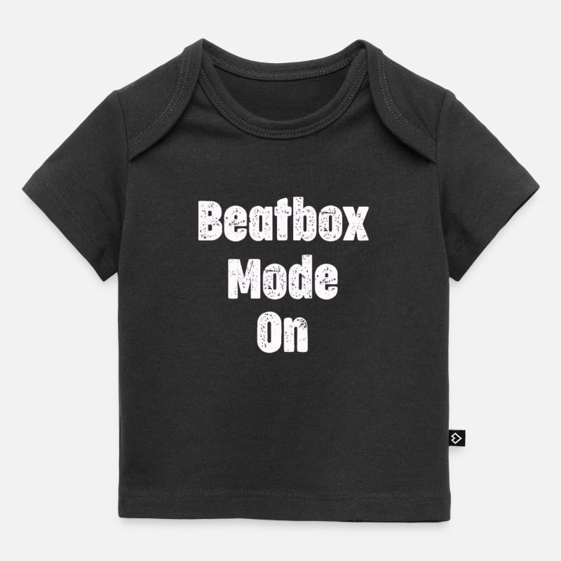 Mode beatbox dans le beatboxing, les batteurs, - T-shirt Premium bébé bio - noir