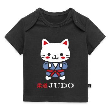 judo - T-shirt Premium bébé bio - noir - Devant