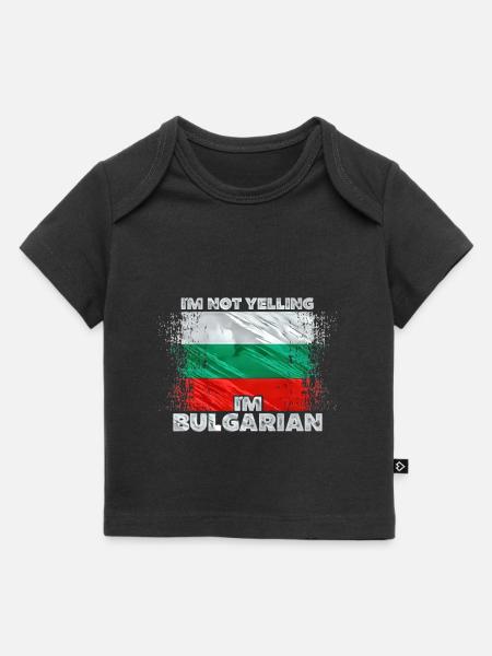 Bulgarien - Baby Premium Organic T-Shirt - Schwarz