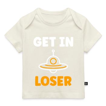 flying saucer - Baby Premium Organic T-shirt - dark navy - Front