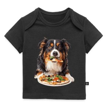 Australischer Schäferhund - Baby Premium Organic T-Shirt - Schwarz - Vorne
