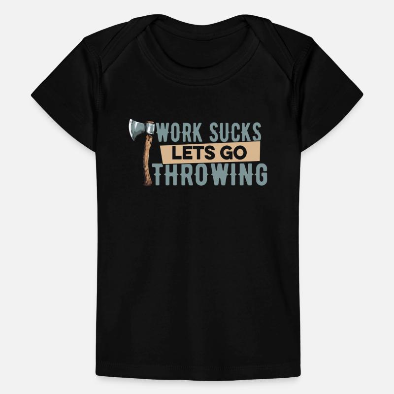 Axe Throwing Axe Thrower Baby Premium Organic T-shirt