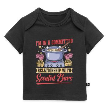 Production de savon - T-shirt Premium bébé bio - noir - Devant