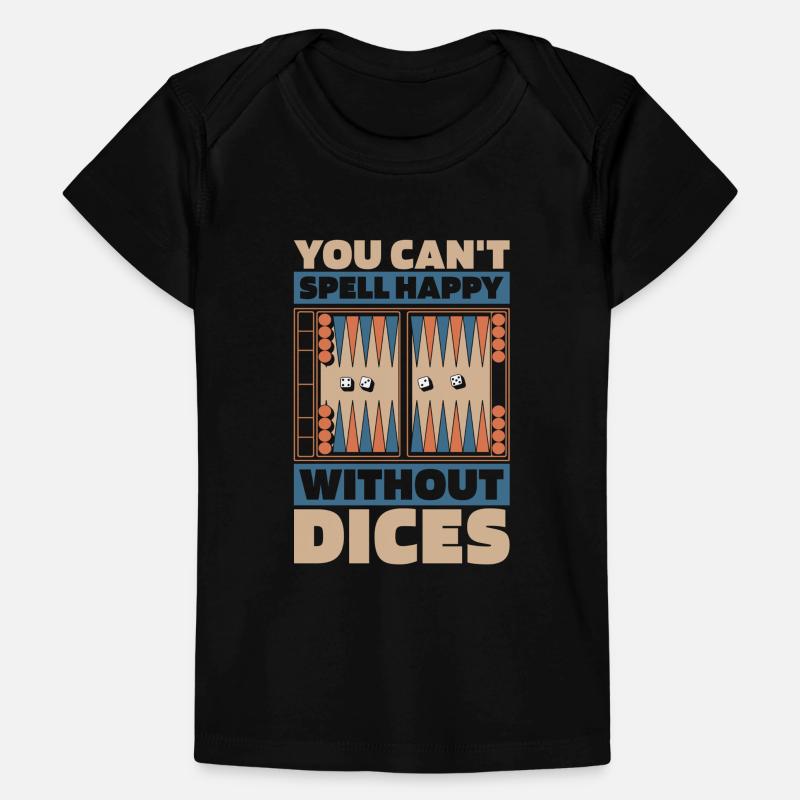 Backgammon Baby Premium Organic T-Shirt