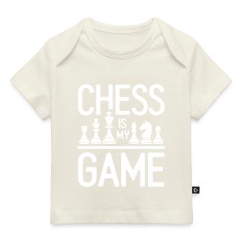Mouvement de renaissance des échecs Chess Lover Strategic - T-shirt Premium bébé bio - marine foncé - Devant