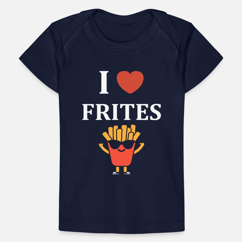 frites T-shirt Premium bébé bio