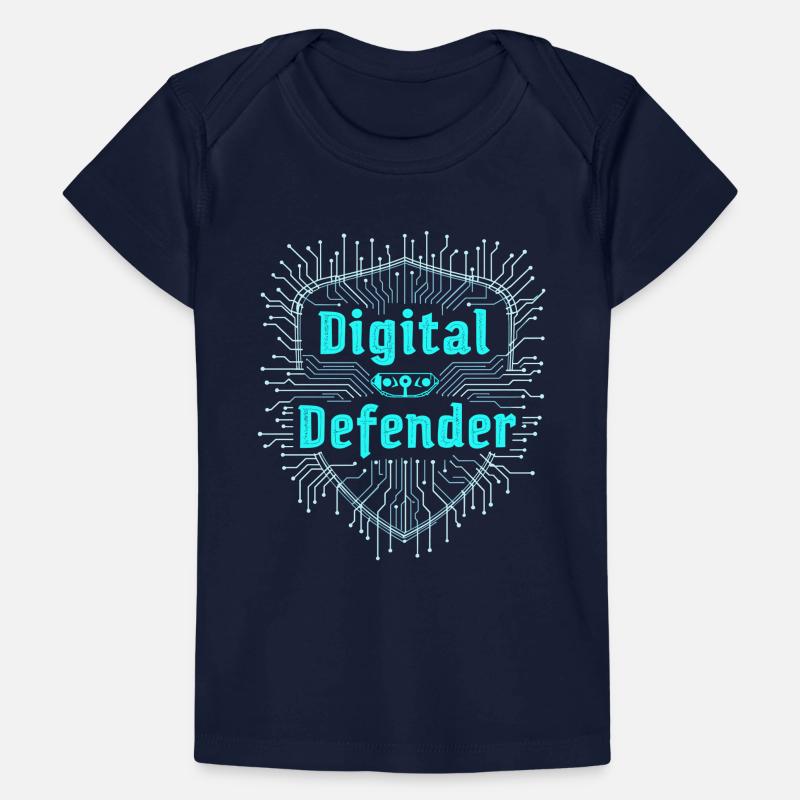 Ethical Hacking Cybersecurity Digital Baby Premium Organic T-shirt