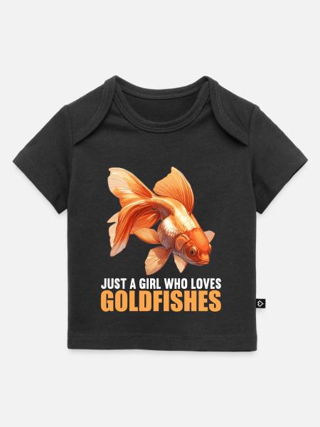 Goldfische Goldfisch - Baby Premium Organic T-Shirt - Schwarz