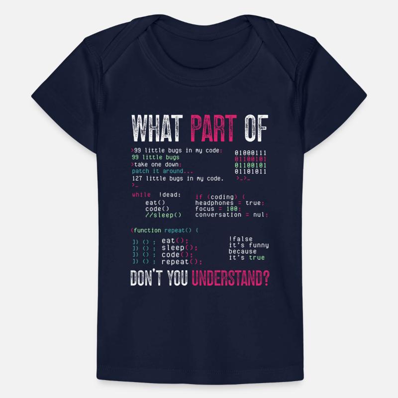 Programmierer Computercodierungssoftwareentwickler Baby Premium Organic T-Shirt