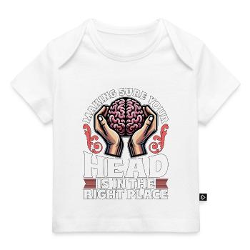 Neurochirurgien S’assurer que votre neurologue en chef - T-shirt Premium bébé bio - marine foncé - Devant