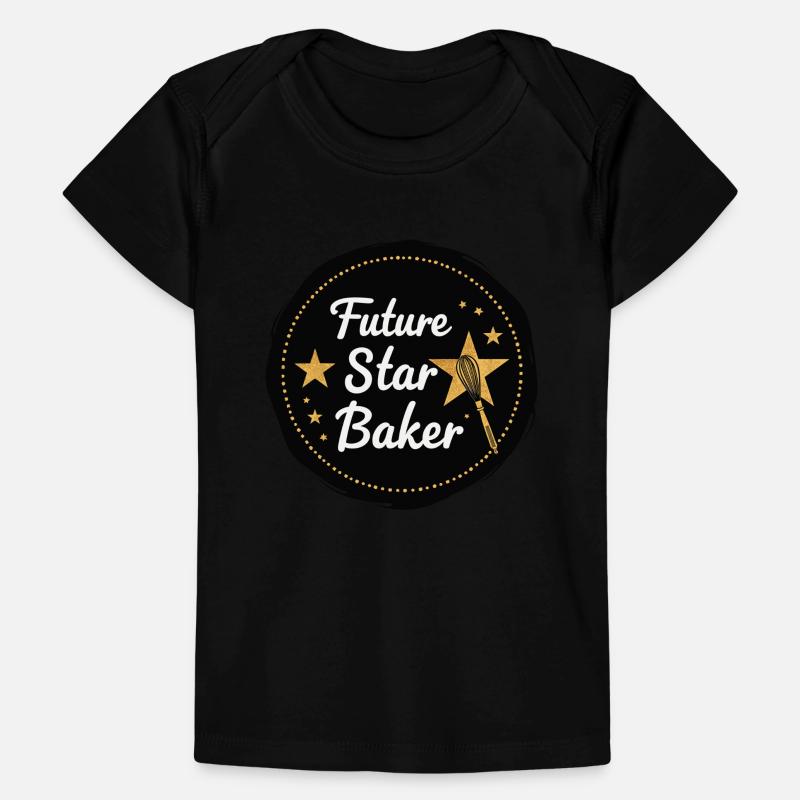 Junior Baking Candidate Young Chef Baking Baby Premium Organic T-shirt