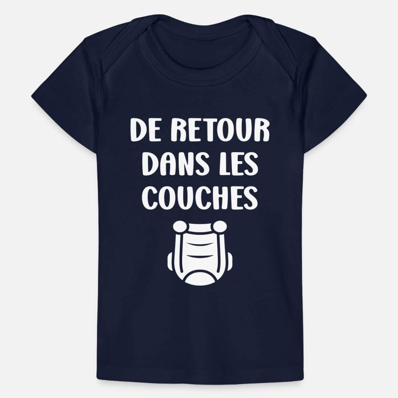 Couches T-shirt Premium bébé bio