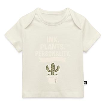 Tätowierte Pflanzenliebhaberin Pflanzenmama - Baby Premium Organic T-Shirt - Dunkelnavy - Vorne
