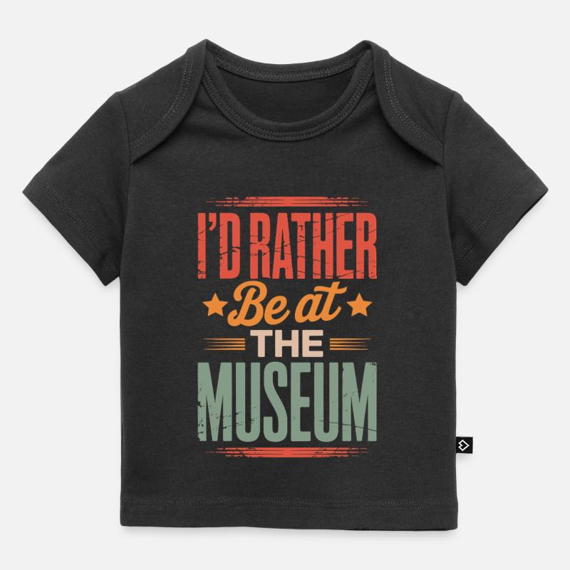 Musée - T-shirt Premium bébé bio - noir