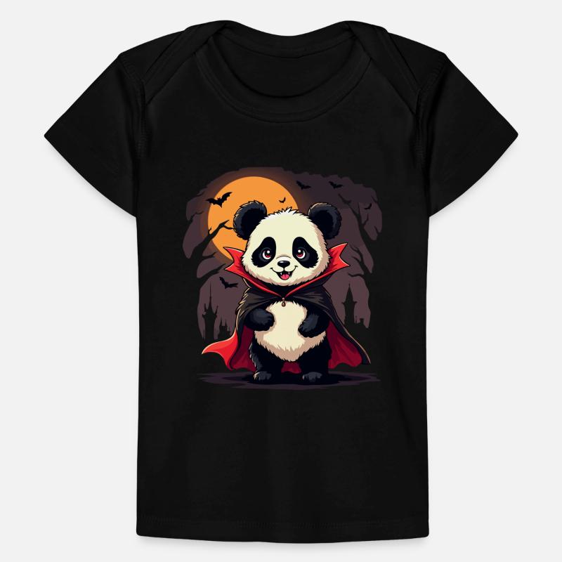 Vampir Panda Spook Puff! Baby Premium Organic T-Shirt