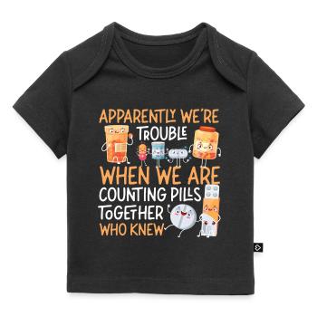 Technicien en pharmacie - T-shirt Premium bébé bio - noir - Devant