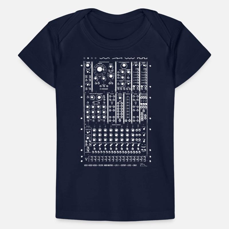 Modular Synth White Baby Premium Organic T-shirt